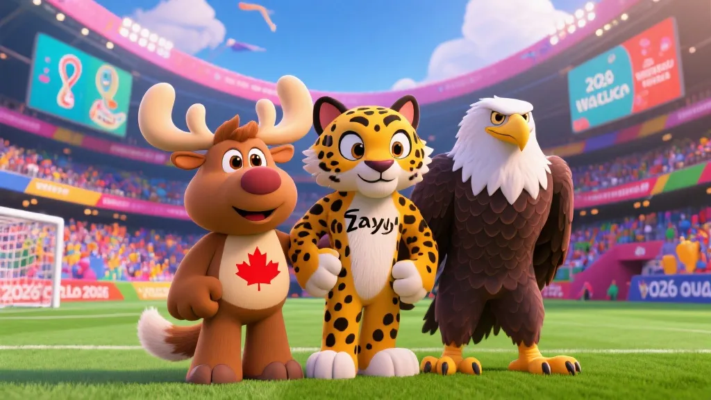 揭秘2026世界杯吉祥物：Maple、Zayu与Clutch背后的文化密码与狂欢寓意